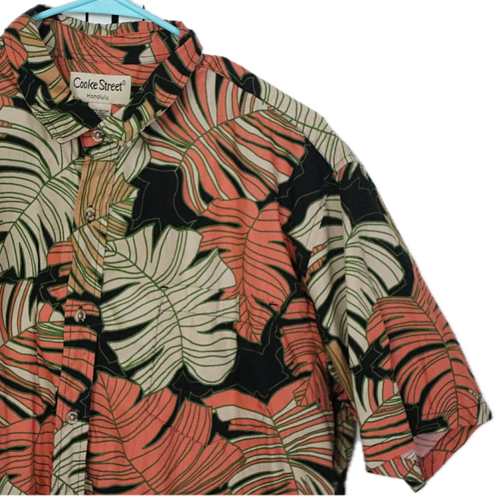 Cooke Street Honolulu - Men’s Short Sleeve Hawaii Button Down Shirt - Size: XL